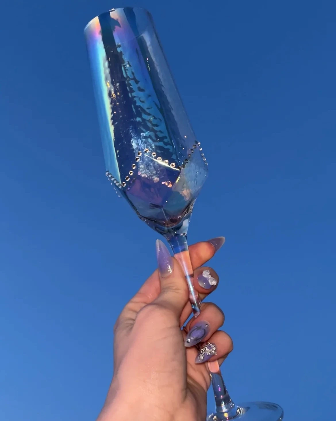 Rainbow Quartz Glass🌈