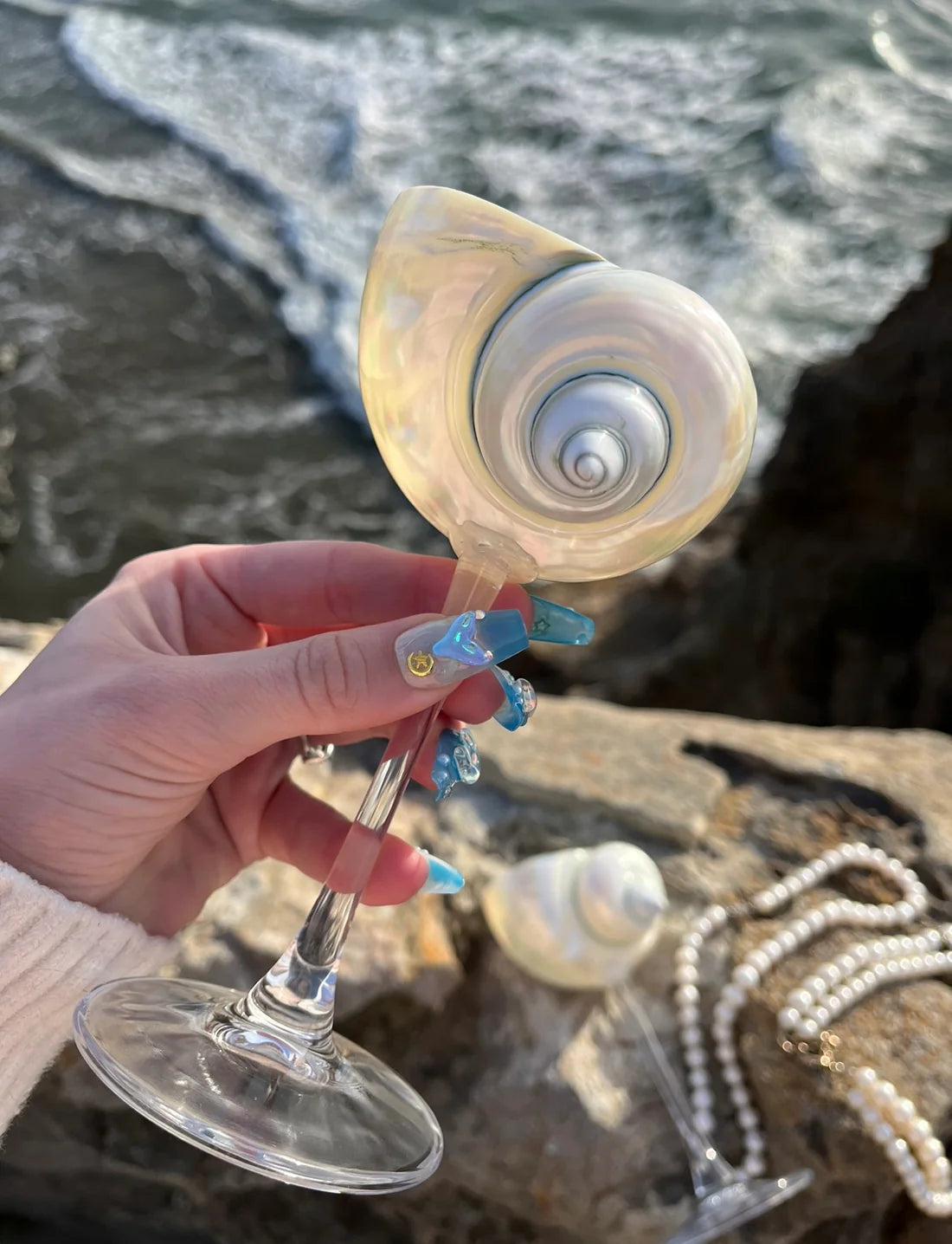 Moonstone Crystal Glass🌕